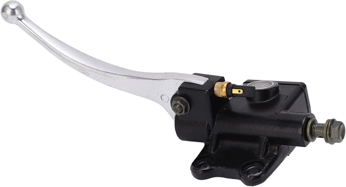 Aramox Hydraulische Schijfrem Pomp Montage, Aluminium Rem Koppeling Hoofdcilinder, Rechtsboven, voor PX 125 200 Star Stella LML 4T Scooter