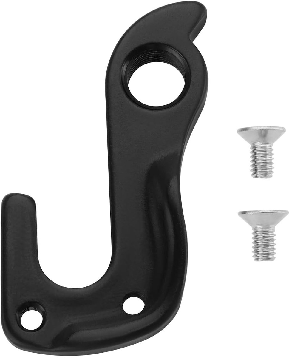 Derailer haak fiets achterhaak metalen achterderailer haak schroef model 10148 D593 GH-165 compatibel met CUBE fietsaccessoires, zwart