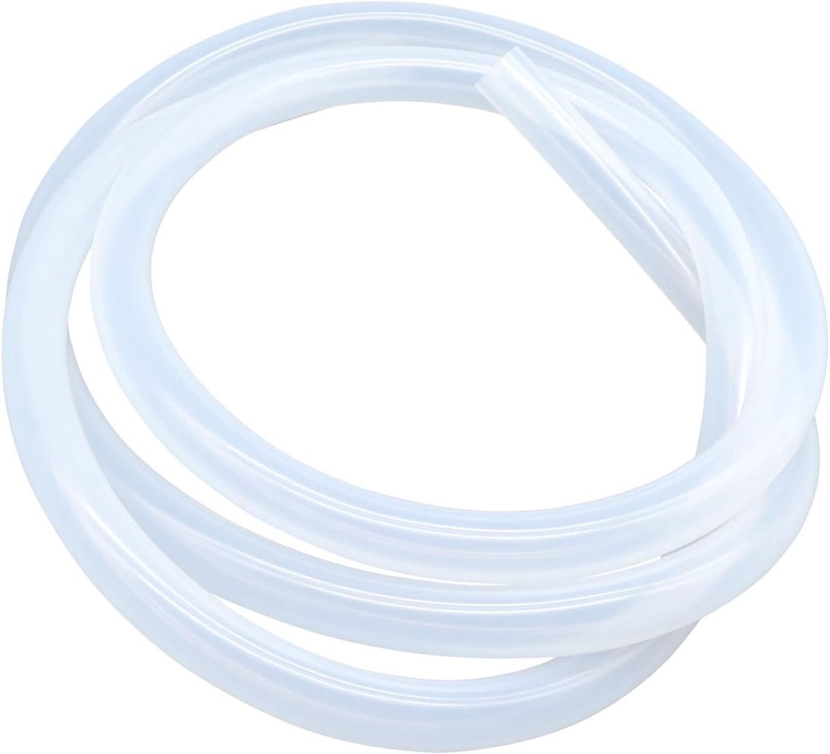 Siliconen buis voedingskwaliteit slangen maat 8 mm x 12 mm, lengte 2 m (6,5 ft), dikte 2,0 mm, flexibele rubberen siliconen slang voor luchtslangen waterleidingen