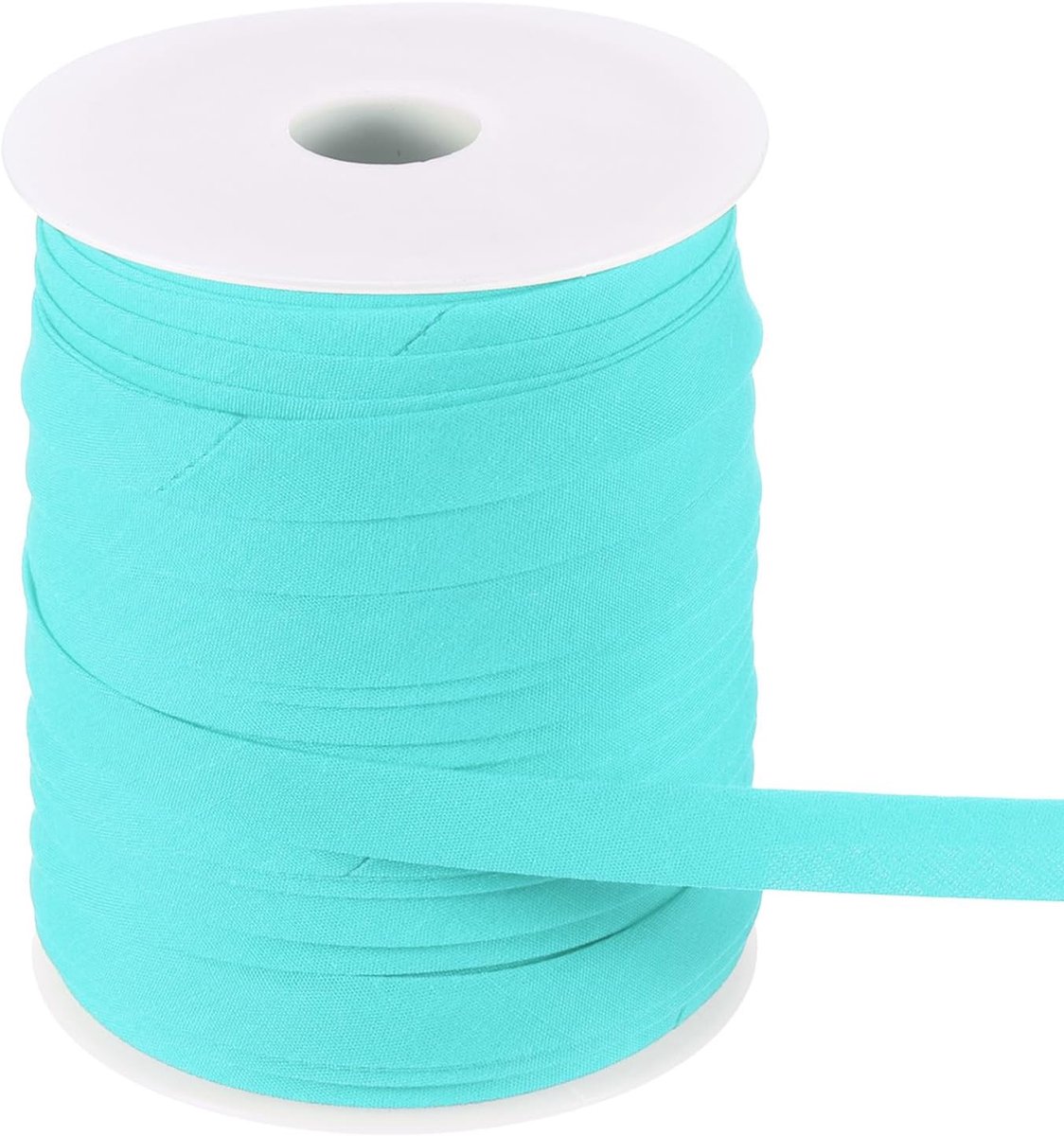 1,25 m dubbele vouwband 1/2 inch biasband biasband voor zomen quilten paspel cheongsam decoratie kleding naaien, lichtblauw
