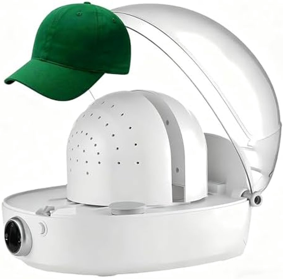 Hoeden Stomer - Hoeden Reiniger - Hoeden Onderhouden - 3-in-1 Stoomverzorging - 250ml Tank - Wit