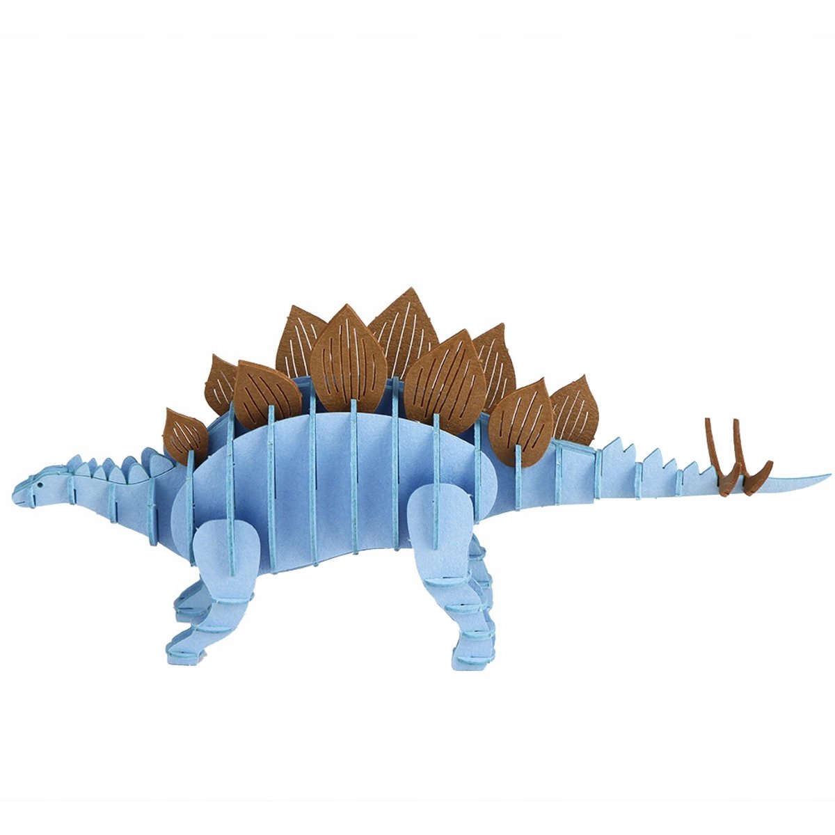 3D Stegosauruspuzzel - Merkloos Knutselmodel