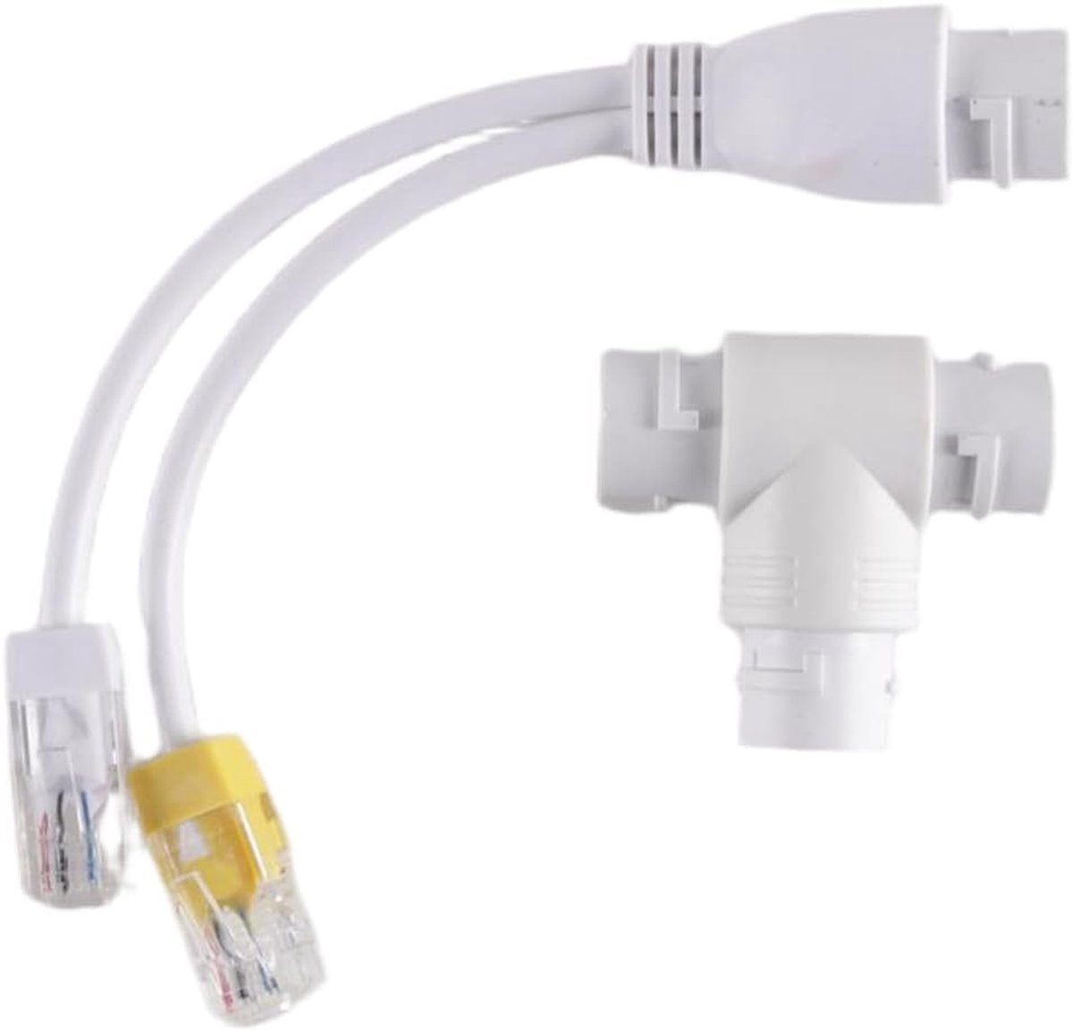 RJ45 splitter 1 naar 2 - waterproof - eenvoudig te installeren - perfect voor buitengebruik - ShopVlot