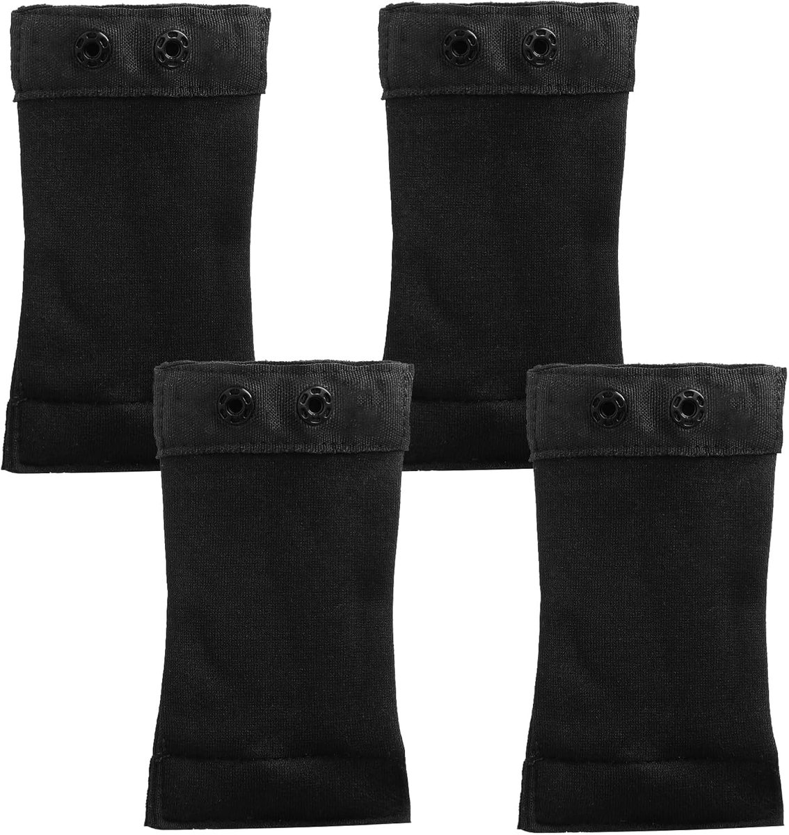Body verlenger 4 stuks - zachte en comfortabele stof - met drukknoopjes - extra lengte voor strakke kleding - SnelShoppen