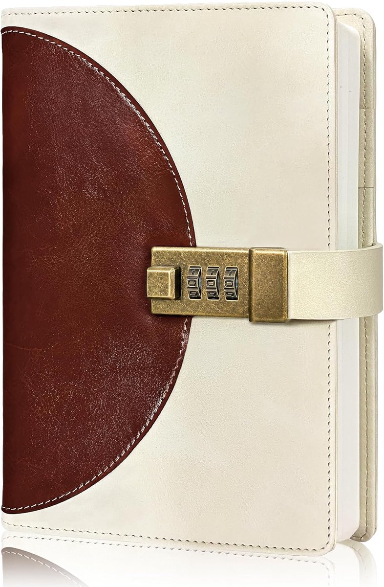 Dagboek bruin - kasteel - stevig papier - voor persoonlijke notities - SnelShoppen