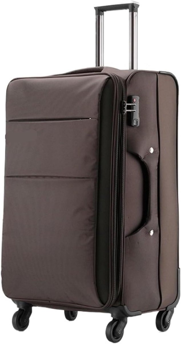 Koffer Zacht - Reiskoffer Trolley - Reizen Kamperen - Lichtgewicht Constructie - 26 inch - Multicolor