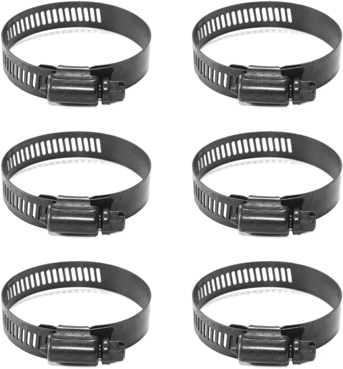 Slangklem 33-57mm - roestvrij staal - verstelbaar - perfect voor tuinslangen en zwembadgasleiding - SnelShoppen