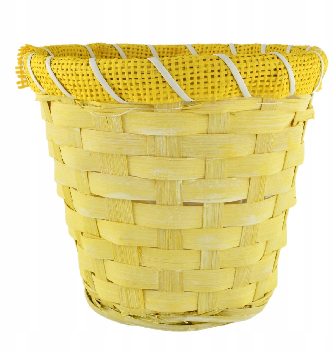 Wikkelen Bloempotmand Geel 14/17 cm