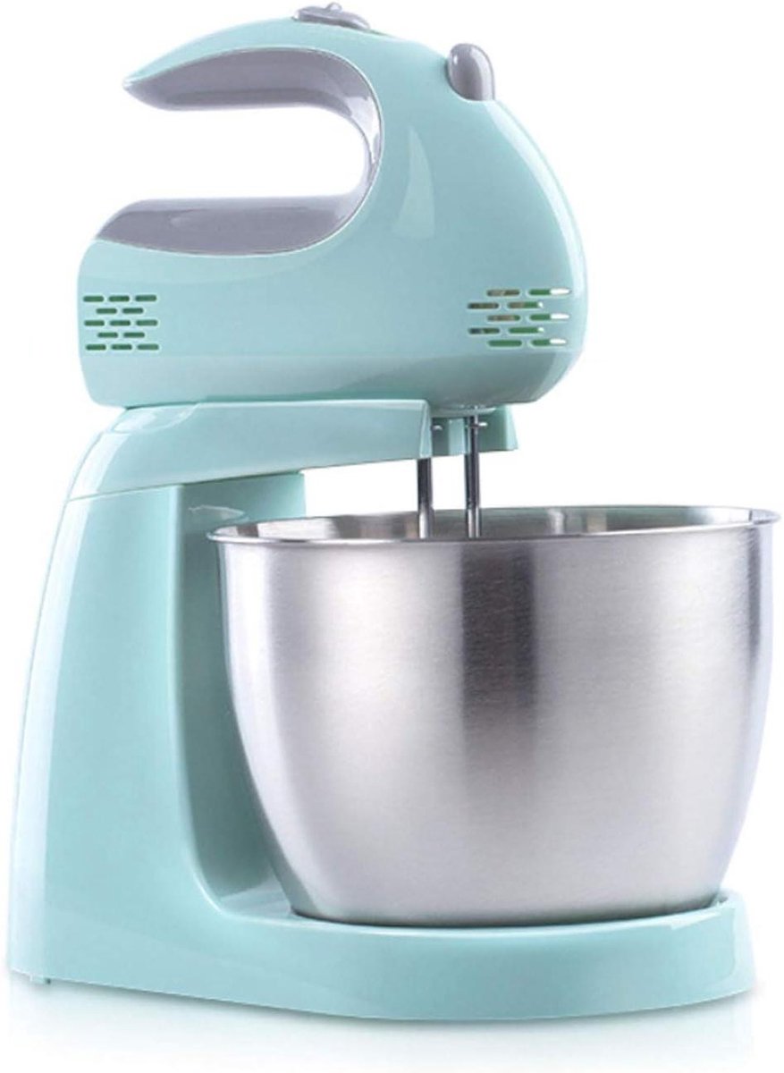 Staande Mixer - Keukenmixer Deegmixer - Bakken en Koken - Kantelbaar met Zuignappen - 3L Kom - Rood