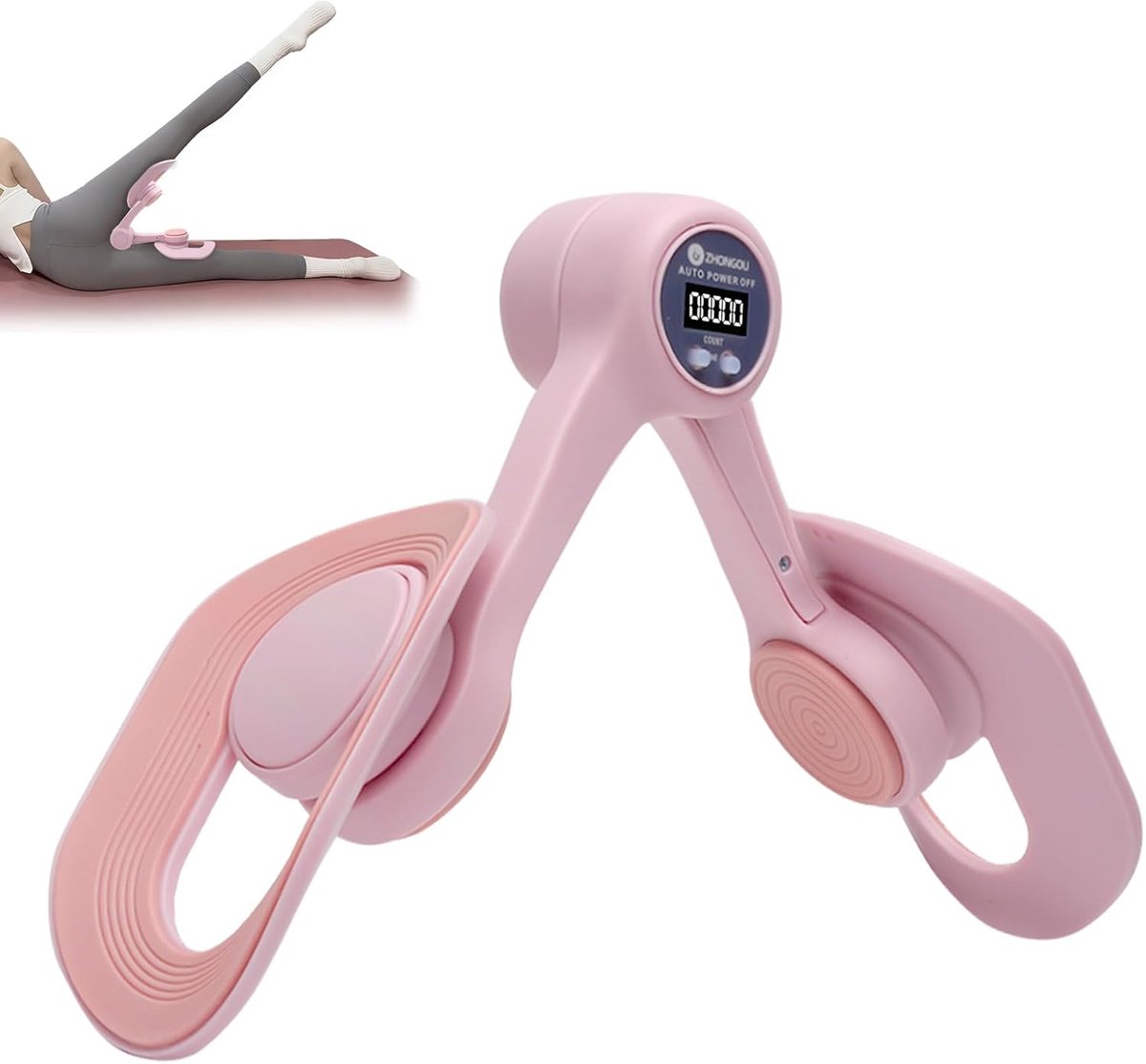 Thigh Master - Ergonomisch ontwerp - Pelvic floor trainer - Effectieve training voor binnen - SnelShoppen