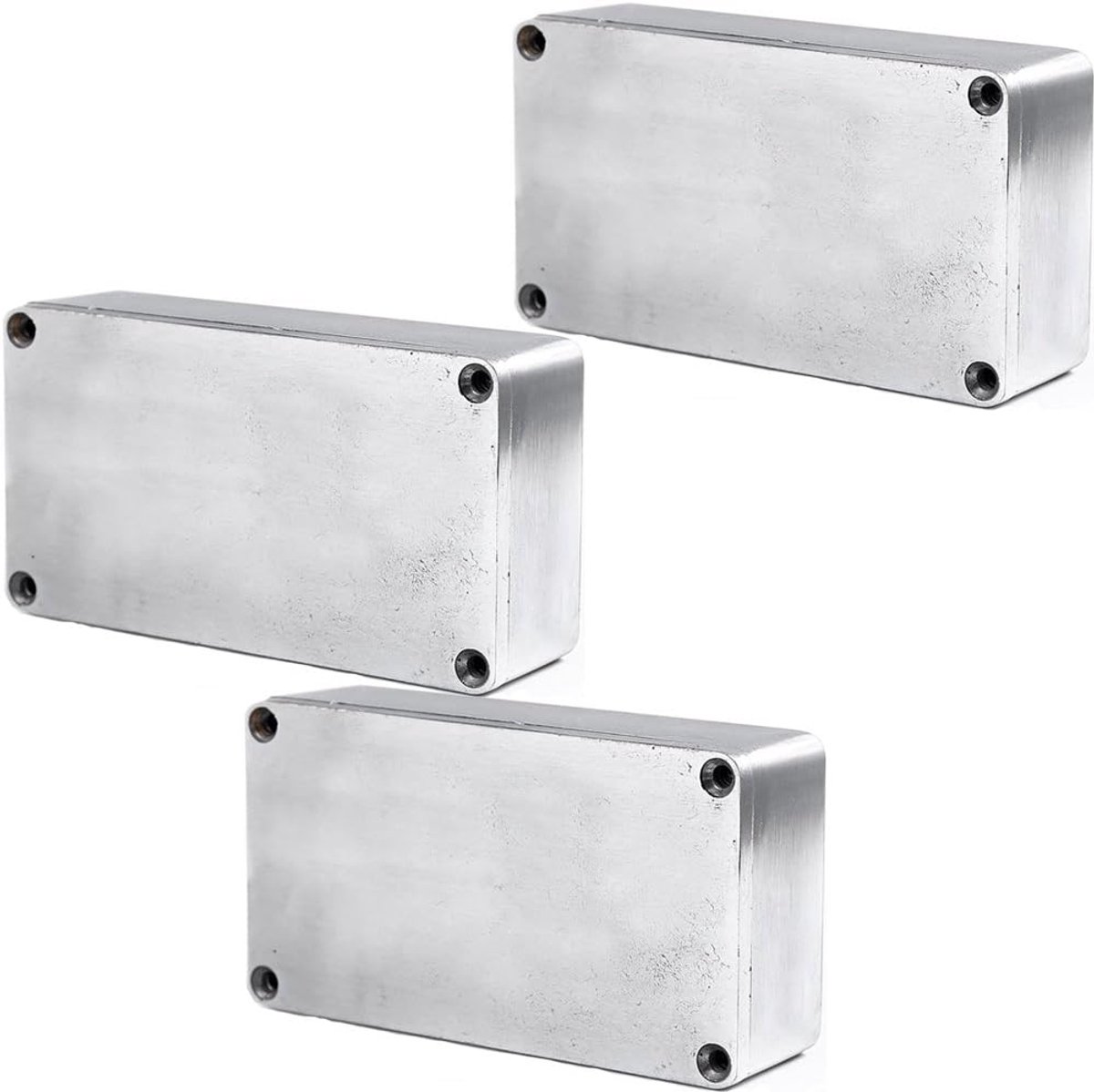 Stompbox behuizing 115x65x35mm - Aluminium - Waterdicht - Geschikt voor elektronische projecten - SnelShoppen