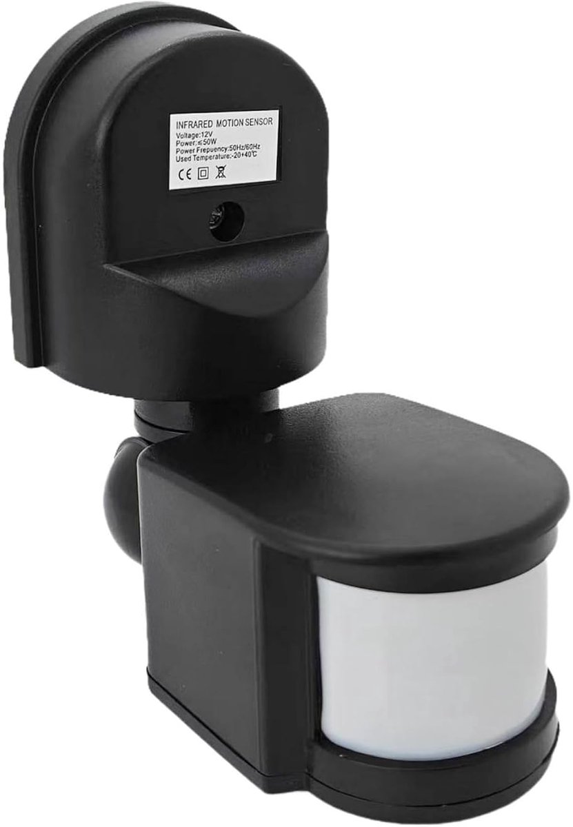 PIR bewegingssensor schakelaar - 110V - 240V - 180° detectiebereik - waterdicht - automatisch aan en uit - SnelShoppen