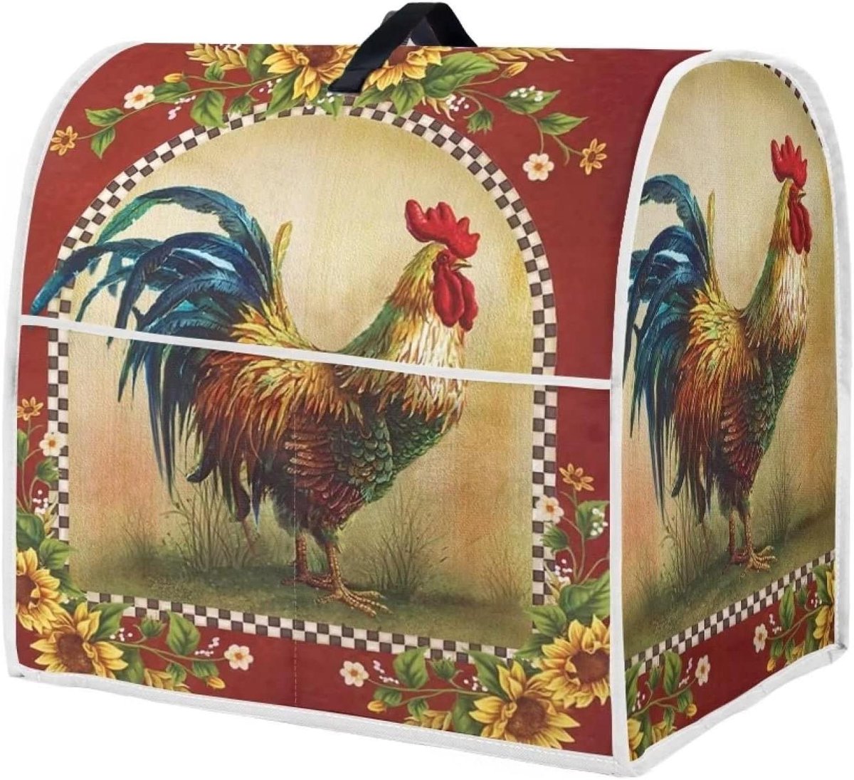 Mixer Deksel - Keukenmachinehoes - Keuken Organisatie - Met Opbergvak - 27.5 x 37.3 x 43.5 cm - Zonnebloem Haan