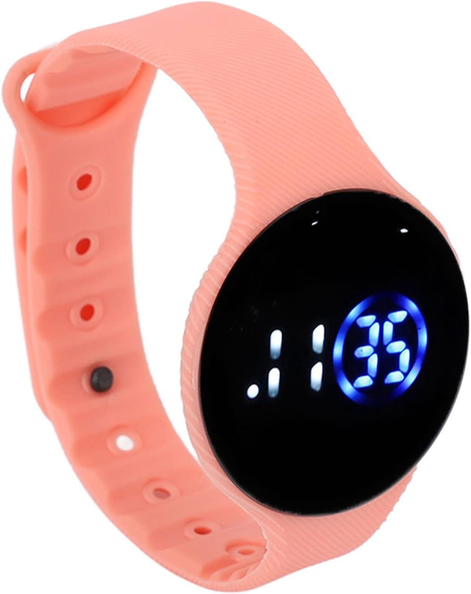 Digitale Horloge Voor Kinderen - Groot Gezicht LED - Waterdichte Siliconen Horlogeband - Ideaal Voor Sport - SnelShoppen