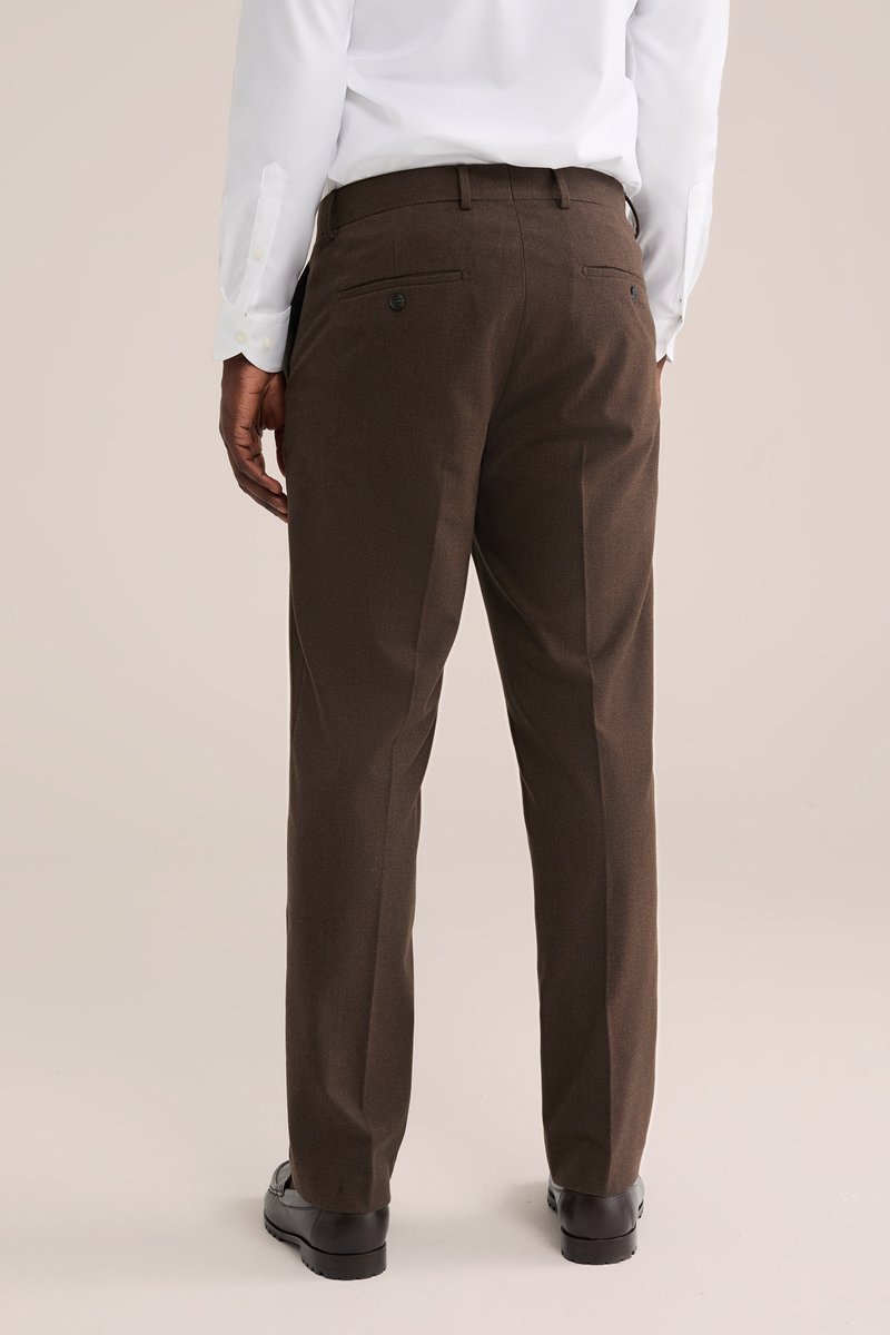WE Fashion Heren straight fit pantalon