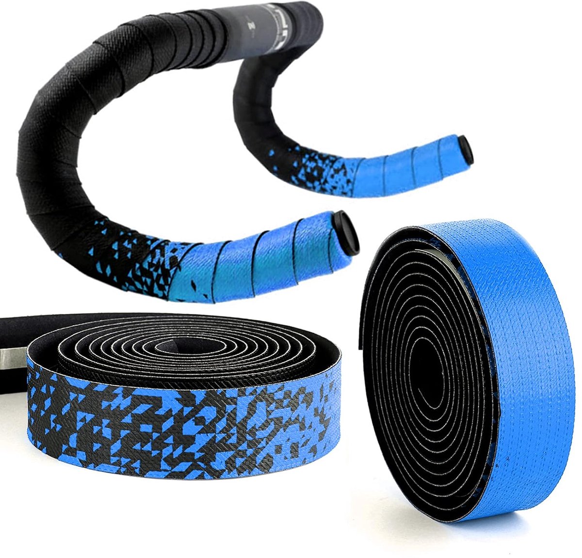 Fiets stuur tape - comfortabele anti-slip grip - ademend EVA schuim - ideaal voor lange ritten - ShopVlot
