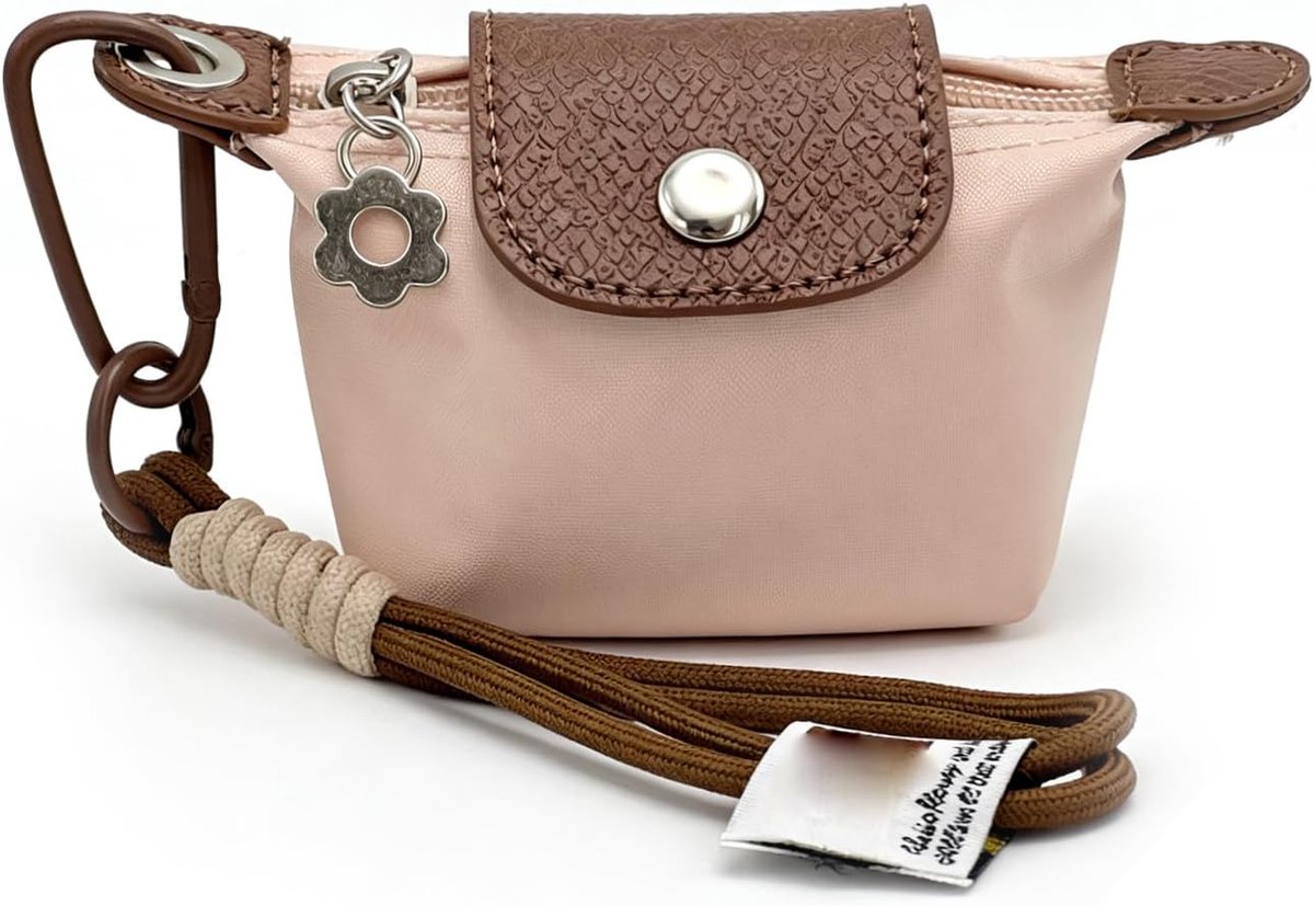 Dames, waterdicht, licht, kleine sleutelhanger, organizer voor hoofdtelefoon, lippenstift, sleutels, schattig accessoire voor handtas