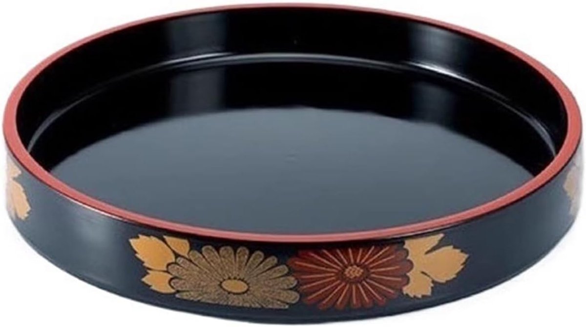 Schotels Binnen- en buitentafel van hars, Chinese stijl, bloemschikschotel met bloemmotieven(Groot)
