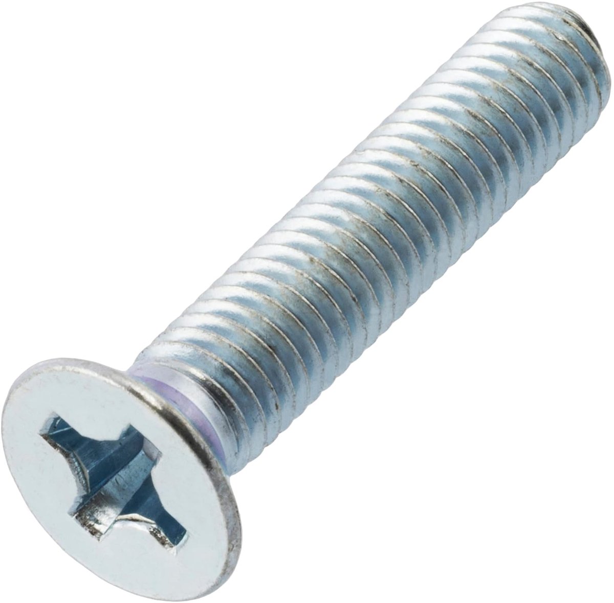C59711 metalen schroeven M8 x 40 mm, freeskop, PH4, 10 stuks | DIN 965, koolstofstaal, verzinkt oppervlak