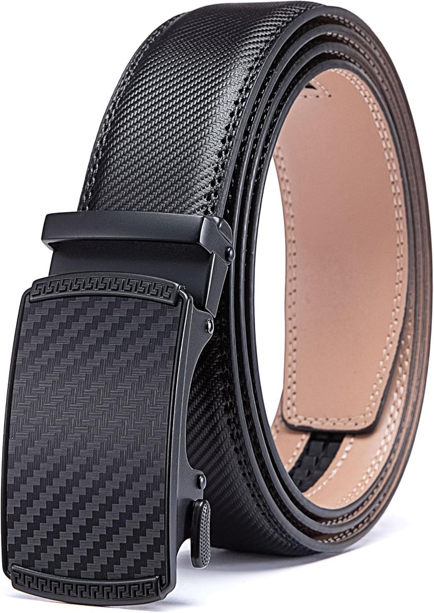 herenriem, Automatische Gesp Riem Met voor Heren, Verstelbaar, Breedte 35 mm