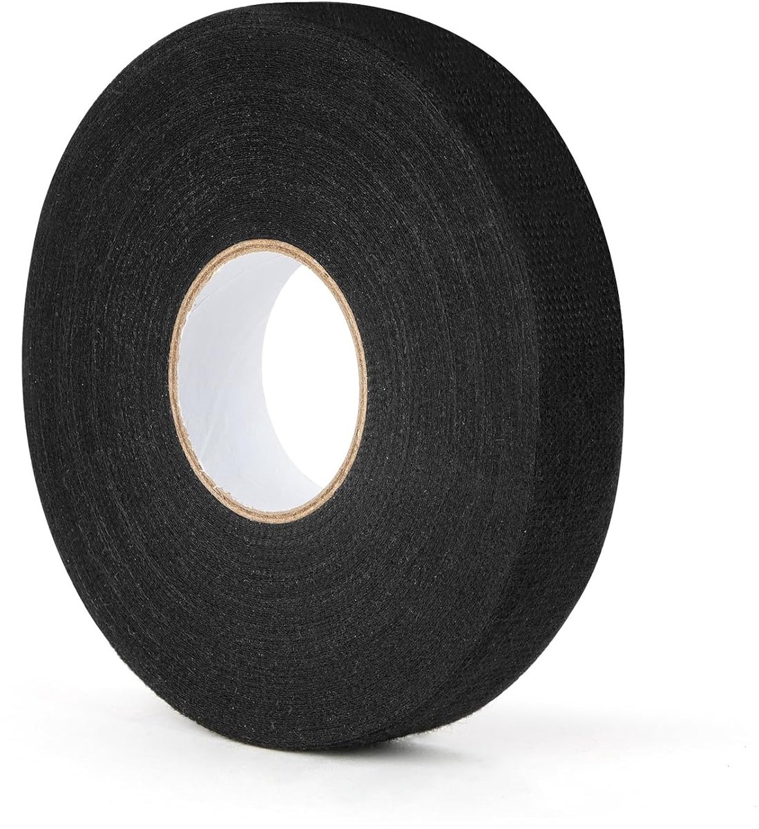 Isolatietape, 1,9 cm x 25 m, zwarte isolatietape, plakband voor stoffen, voor het isoleren en bundelen van draden in de bedrading