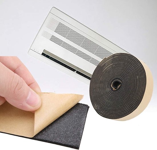 schuimstrips, antislipstrips, luchtconditioner, zelfklevende sponsstrip, geluidsisolerende afdichtingsstrip, tape voor raamdeurisolatie — afbeelding 5