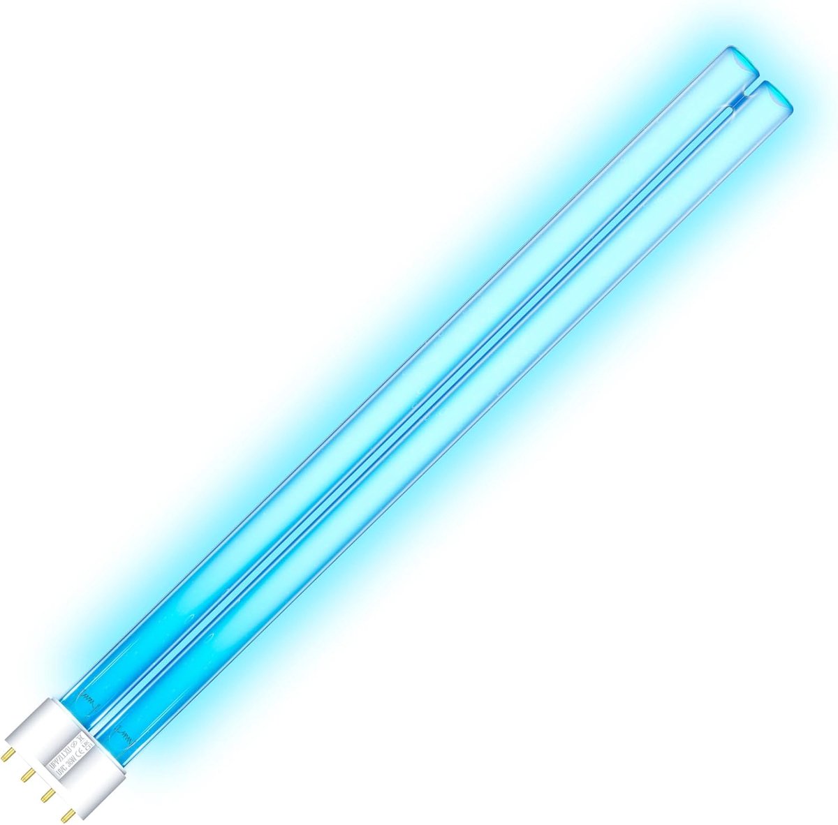 36W UVC-lamp 2G11 PLL, met elektronisch voorschakelapparaat, voor vijverclarifiers en UVC-filters, verwijdert bacteriën en algen in aquaria en vijvers