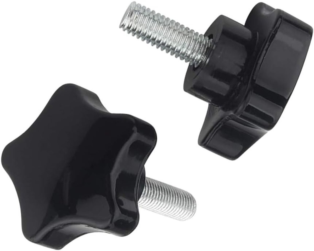 Gereedschap Ster Knop Klemmen Schroef - M4 M5 M6 M8 M10 Kunststof Kop Ster Gevormd Klemmend Knop Greep Duim Schroef Buitendraad