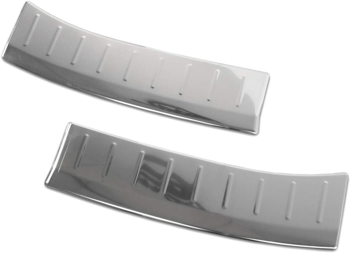 Bescherming tegen laadsleuf Bumper compatibel met Renault Megane Hatchback 2016-2024 Roestvrij staal