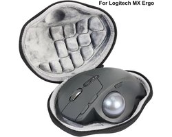 Hard EVA reistas voor Logitech MX Master, draagbare beschermhoes voor muis, schokbestendig waterdicht (MX Ergo/Ergo M570)