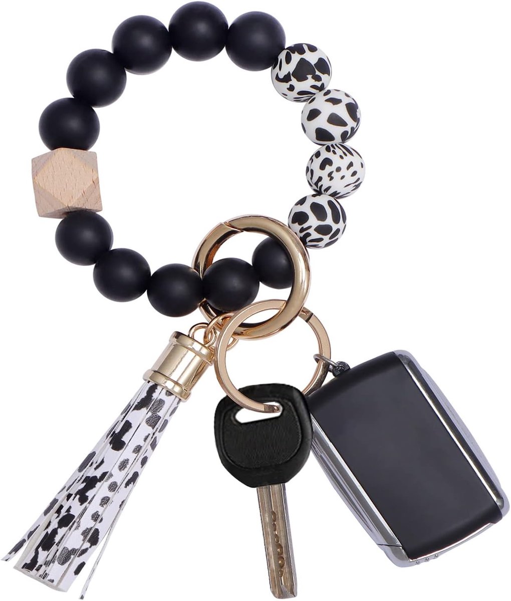 Dames, met parels, kwast, cadeau voor vrouwen, 8 cm