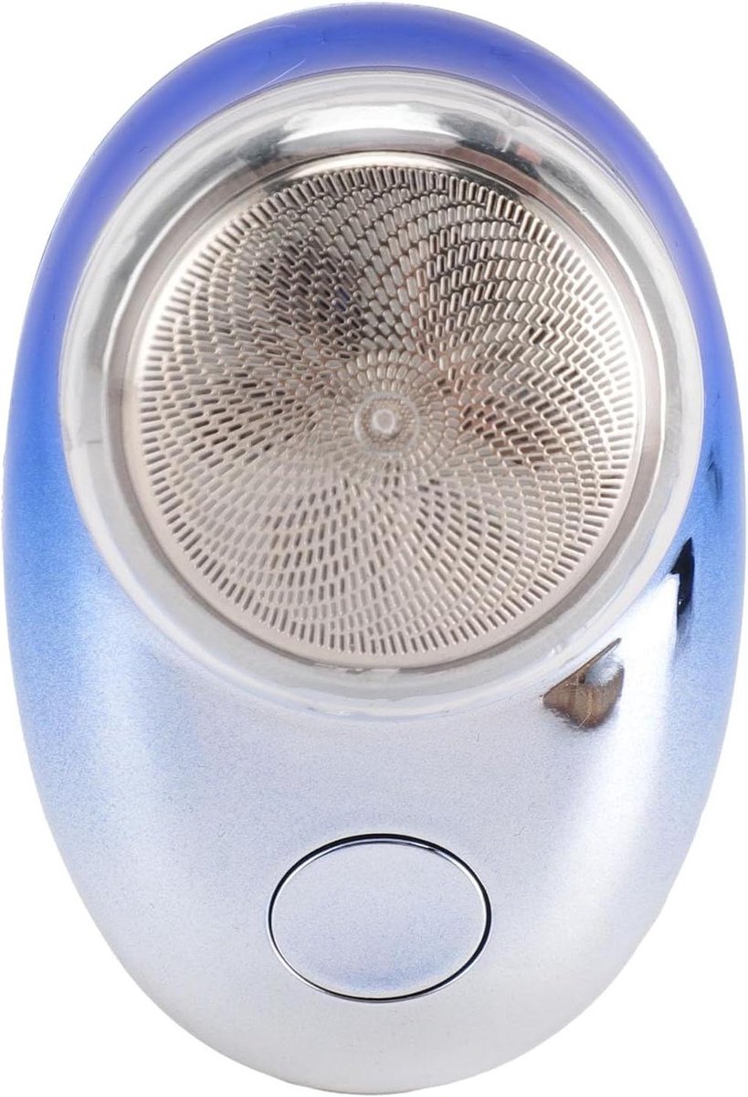 Elektrische Baardtrimmer - Gezichtshaar Trimmer - Snel bijwerken - USB Oplaadbaar - 67 x 48 mm - Verloop blauw