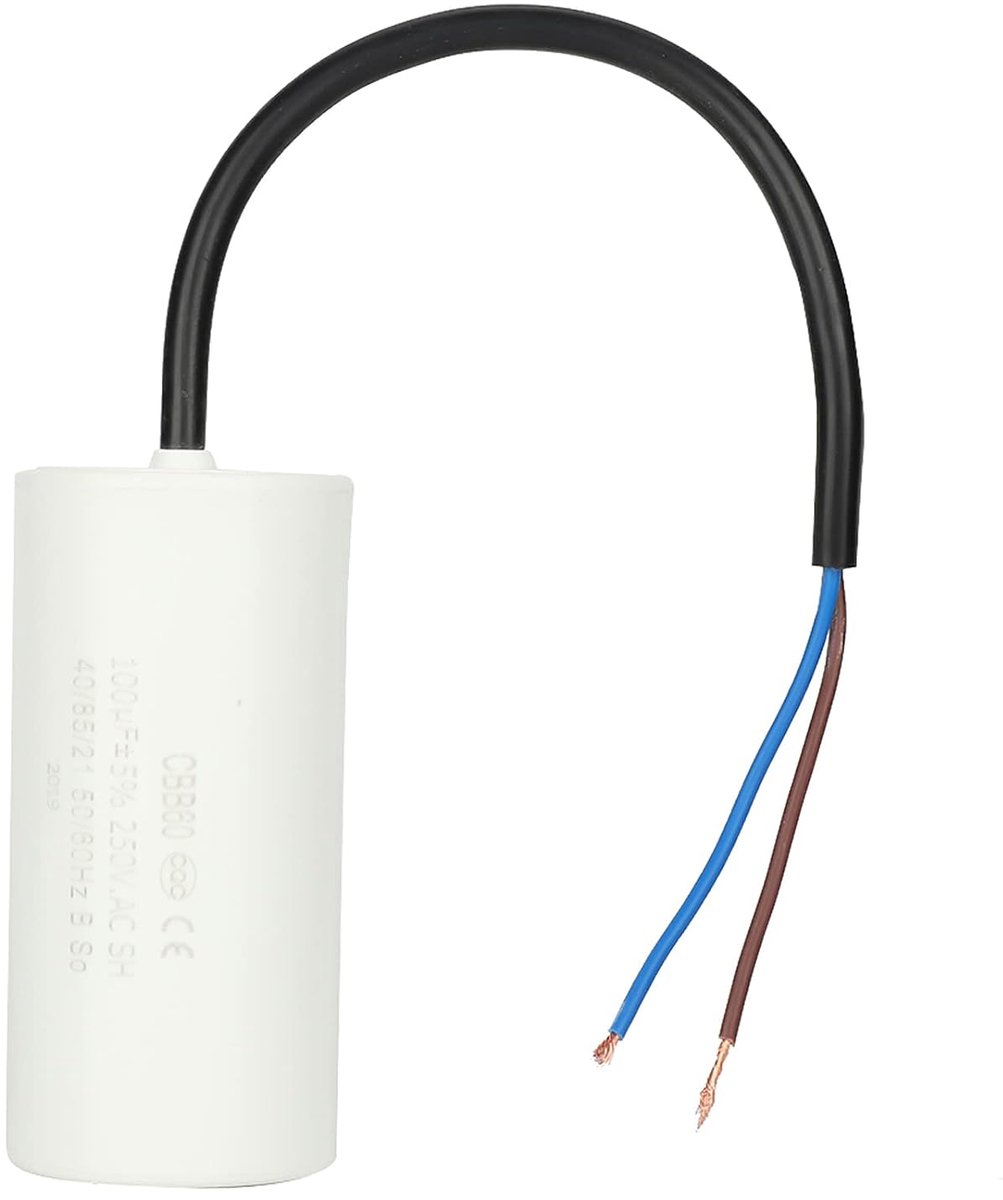 Bedrijfscondensator AC condensator met 250 V AC 100 uF 50/60 Hz voor motorluchtcompressor
