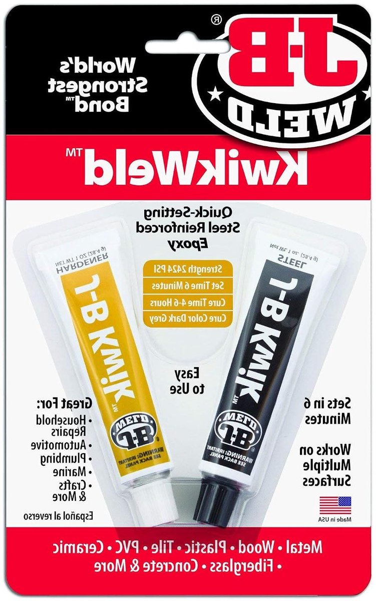Epoxy Lijm - Metalen Epoxy - Repareren Metaal - Snelhardend - 59 ml - Grijs