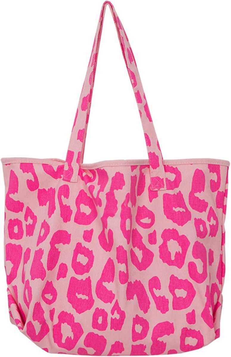 Tote bag dames groot - luipaardprint - schoudertas - ideaal voor dagelijks gebruik - SnelShoppen