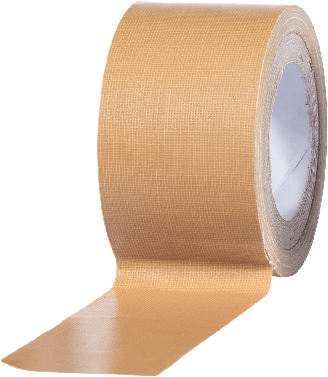 Camping tape 10 m x 5 cm - plastic gecoat canvas - voor tent- en matreparaties - SnelShoppen