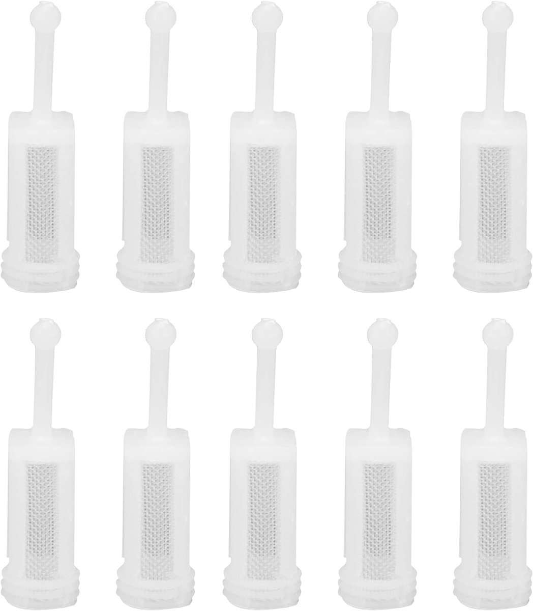 SYH&AQYE 10 stuks universele zwaartekracht spuitpistoolfilters, feed spuitpistool verffilters zeef voor verfspuiten - ShopVlot