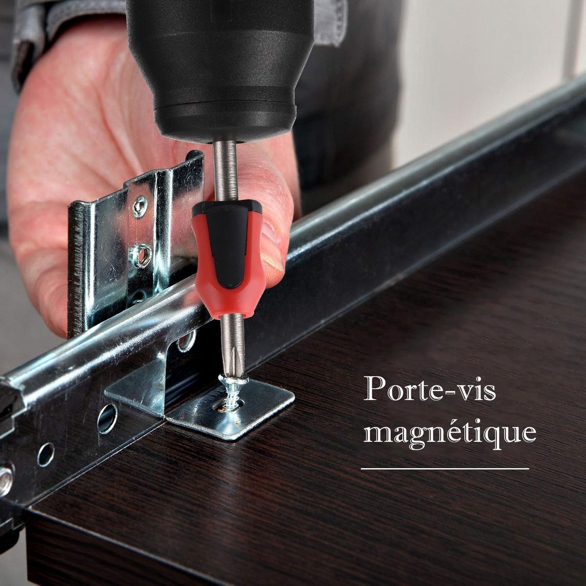 Magnetische ringen voor schroevendraaiers - set van 4 - krachtige bithouder - ideaal voor zeskantbits - ShopVlot