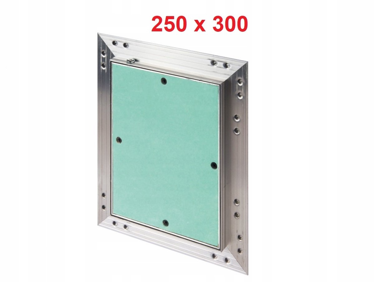 Inspectieluik 250x300mm Aluminium & Gipsplaat