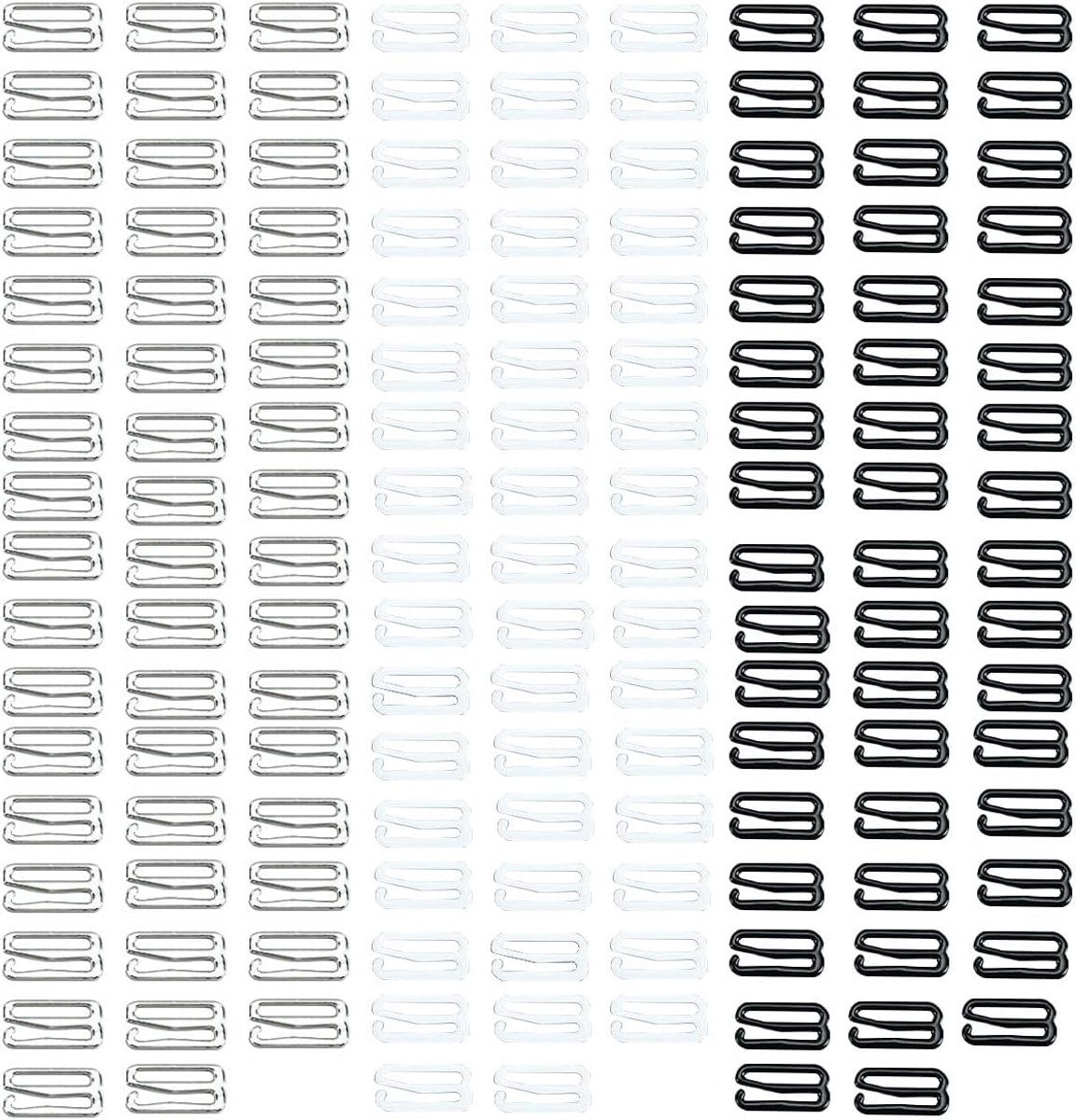 150 stuks bh-ringen 10mm - verstelbare bandjes - haaksluiting - verbeter je outfitstijl - ShopVlot