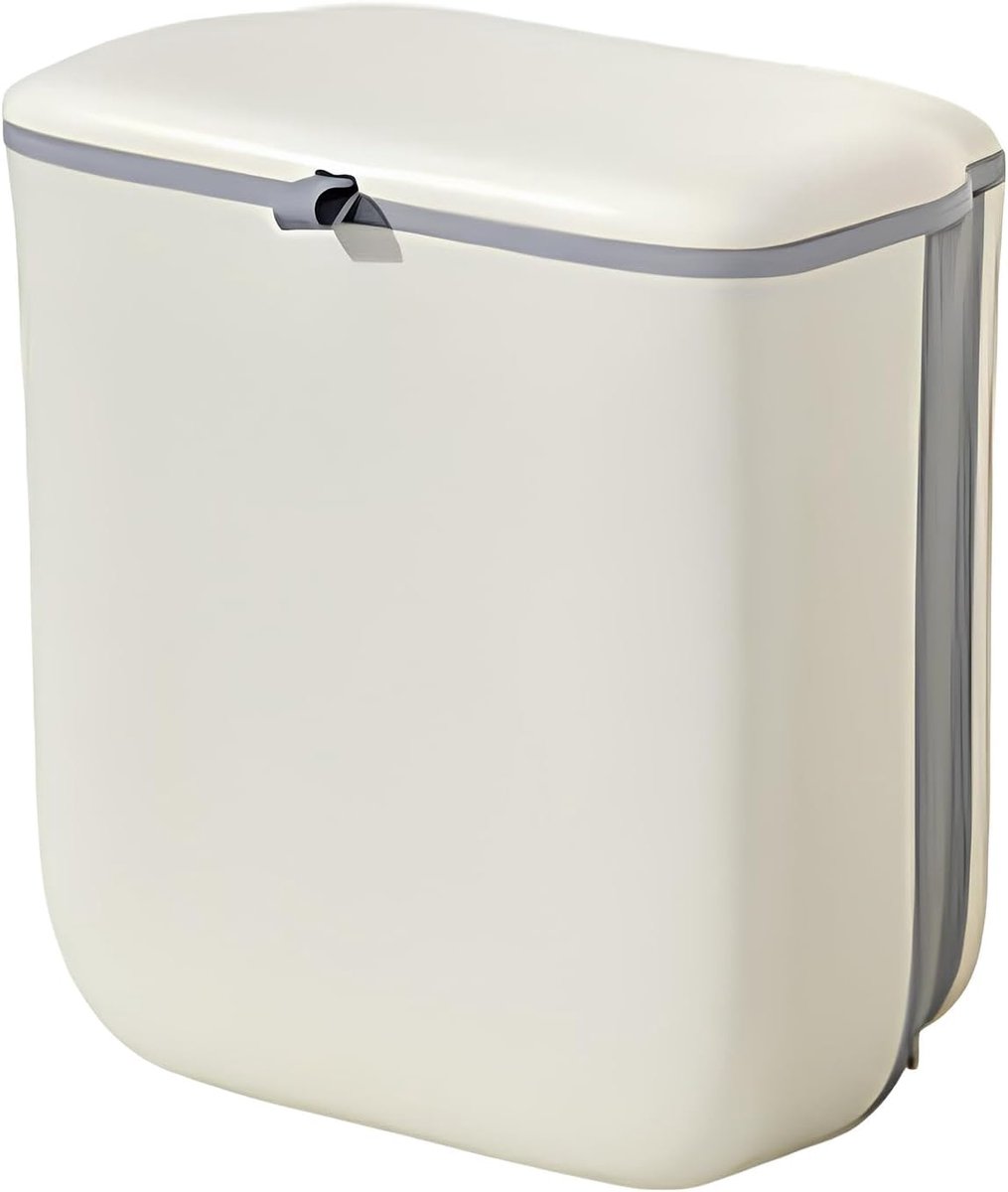 Afvalbak voor ophangen - 9 liter - Waterdicht - Ideaal voor keuken en camping - ShopVlot