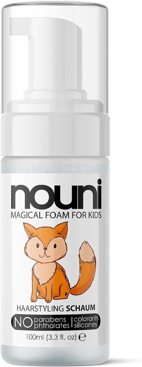 Haarstyling Foam voor Kinderen - 100 ml - Vegan - Zonder Parabenen en Siliconen - Gemakkelijk uit te kammen - ShopVlot