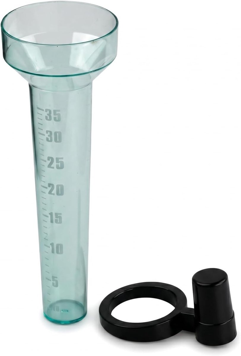 Regenmeter kunststof - duurzame neerslagmeter - vorstbestendig - eenvoudig waterniveau aflezen - ShopVlot
