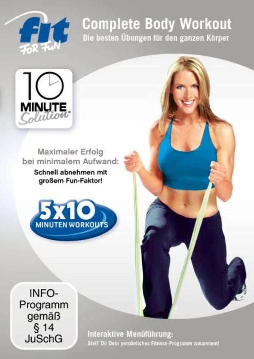 Complete lichaamstraining - 10 minuten workout - effectief voor thuis - verbeter je fitheid - ShopVlot