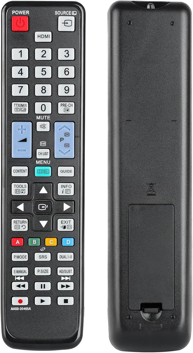 Afstandsbediening voor Samsung LED LCD TV - Universeel - Compatibel met diverse modellen - Gemakkelijk in gebruik - ShopVlot