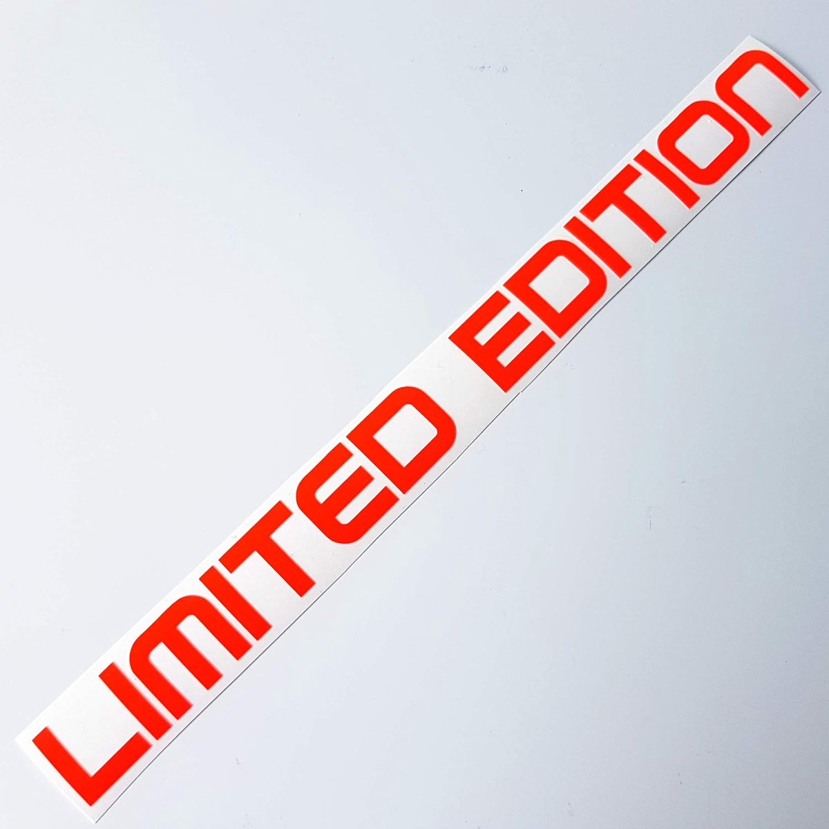 autosticker Shocker Hand Neon - 20 x 1.5 cm - neonrood - verwijderbaar zonder resten - waterbestendig - ShopVlot