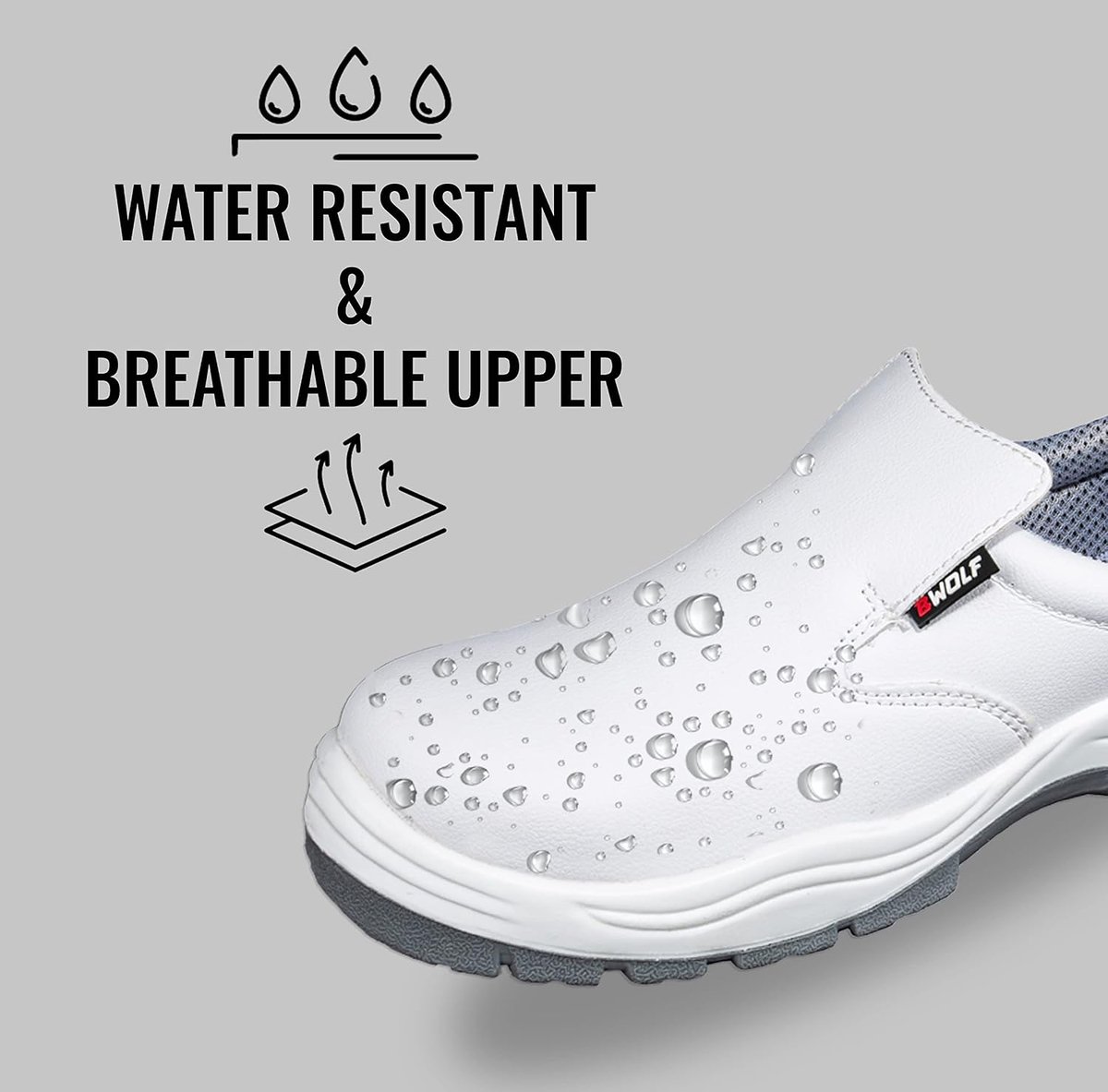 Werkschoenen Unisex 42 - Waterdicht - Oil-resistent - Ademend voor optimaal comfort - SnelShoppen