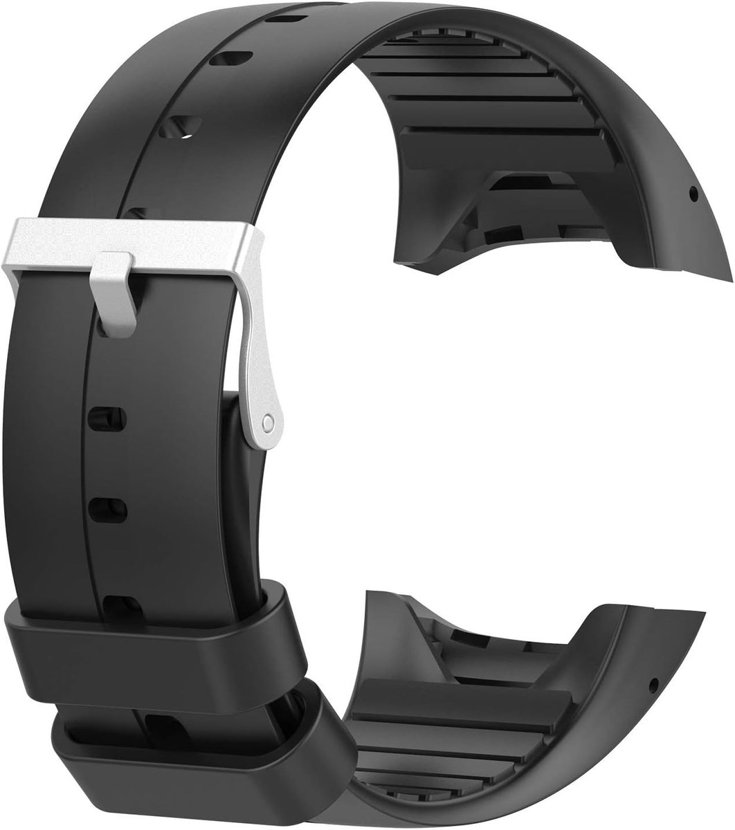 Horlogeband voor Polar M400/M430 - Zacht siliconen - Met metalen gesp - Comfortabel tijdens het sporten - SnelShoppen