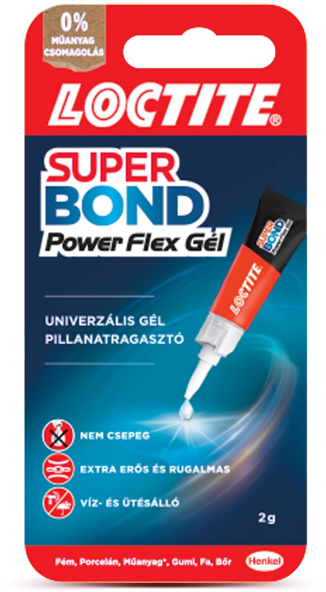 Superlijm - Loctite Super Bond gel - 2 g 16 Stuks [H2996208]