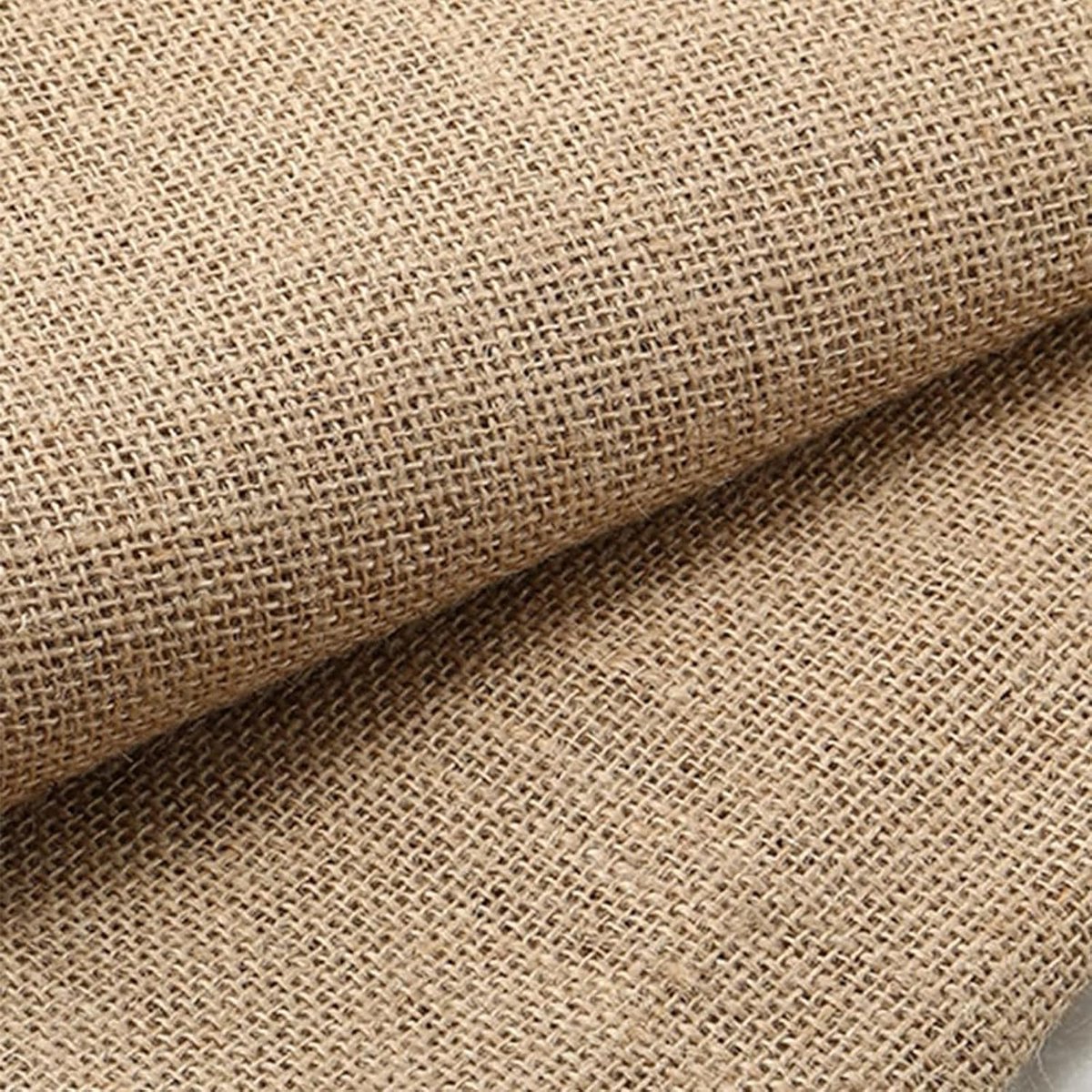 Stof per meter, 200 x 160 cm, 280 g/m² jute van natuurlijke vezels, jute matten, jute stof voor naaien, doe-het-zelf knutselen, decoratie huis en tuin, planten, winterbescherming